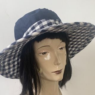 Seagrass / Gingham Navy